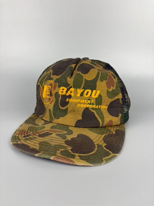 Vintage Workwear Camo Trucker Hat