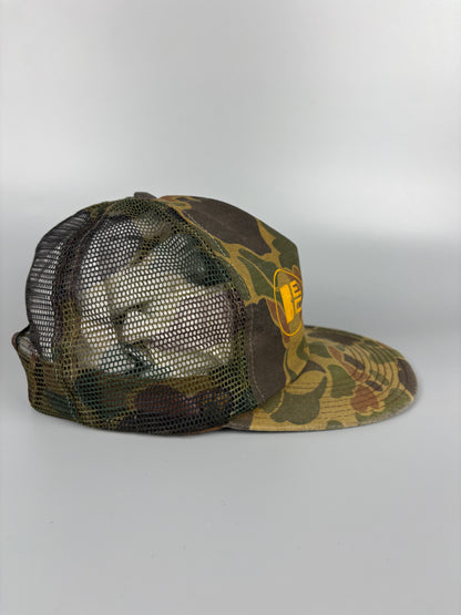 Vintage Workwear Camo Trucker Hat