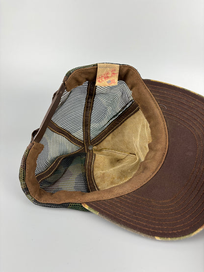 Vintage Workwear Camo Trucker Hat