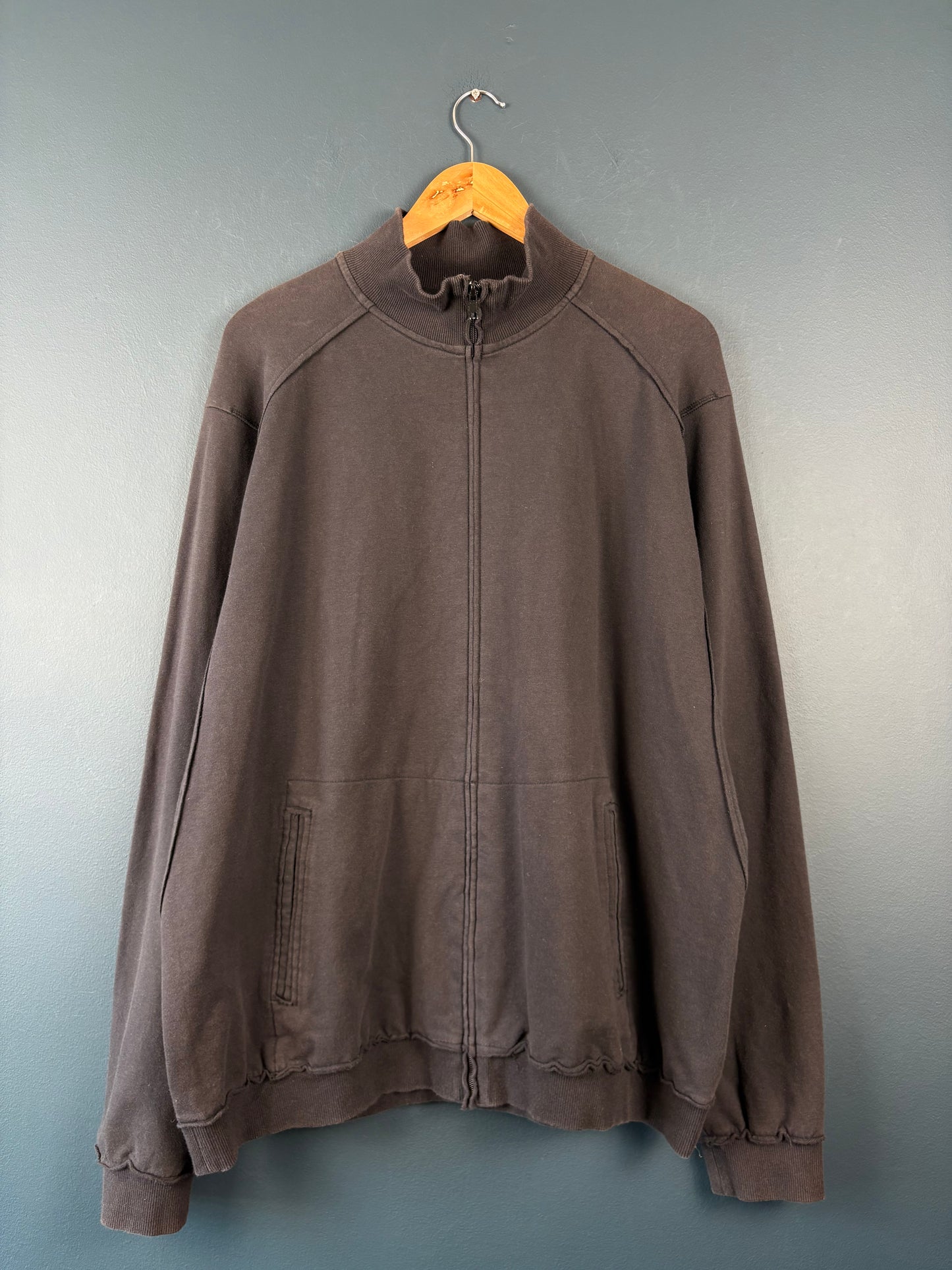 Vintage 90s Oakley Cotton Zip-up Track Top (L)