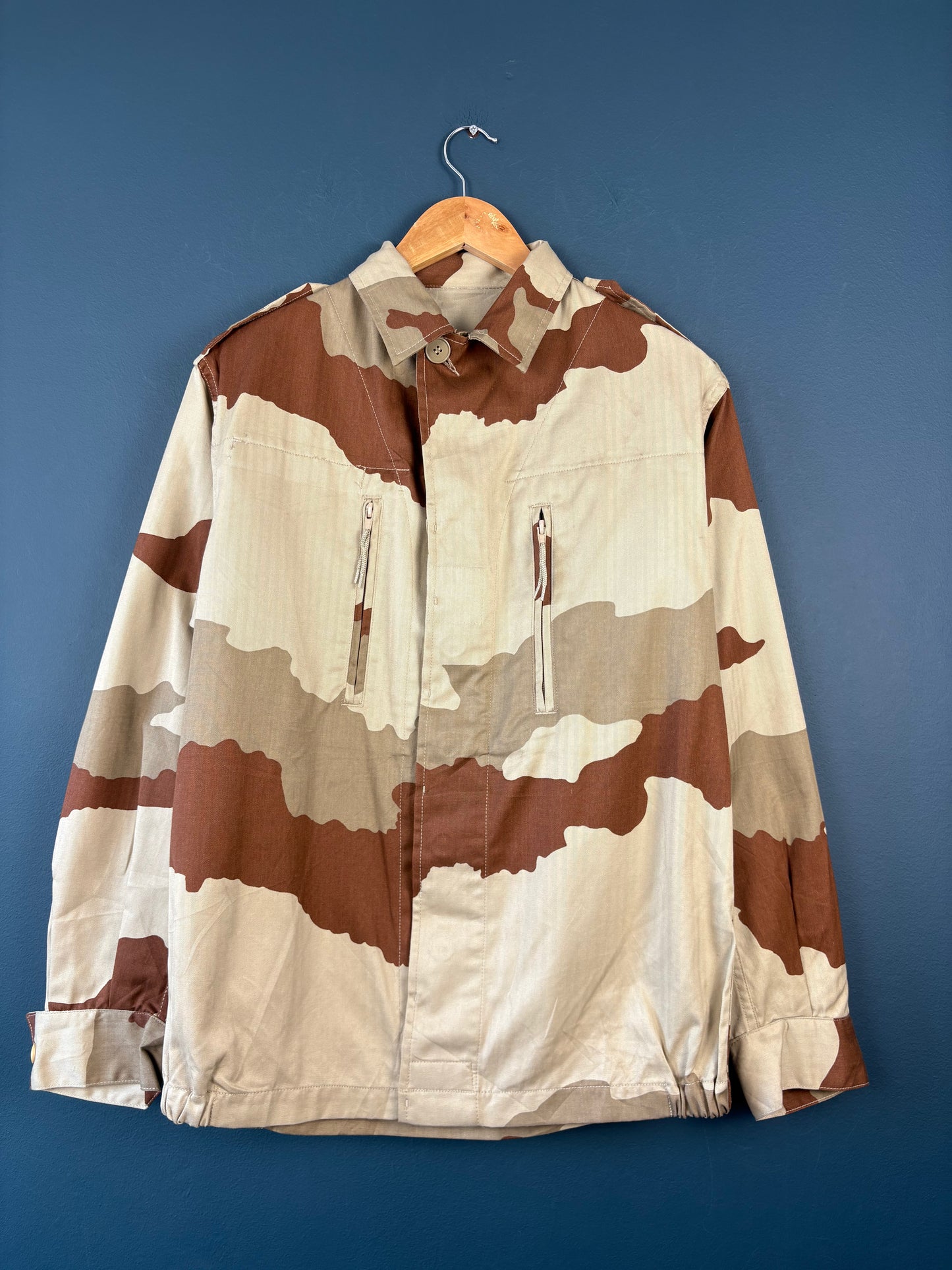 Vintage 90s French Army F2 Camouflage Field Jacket (M)