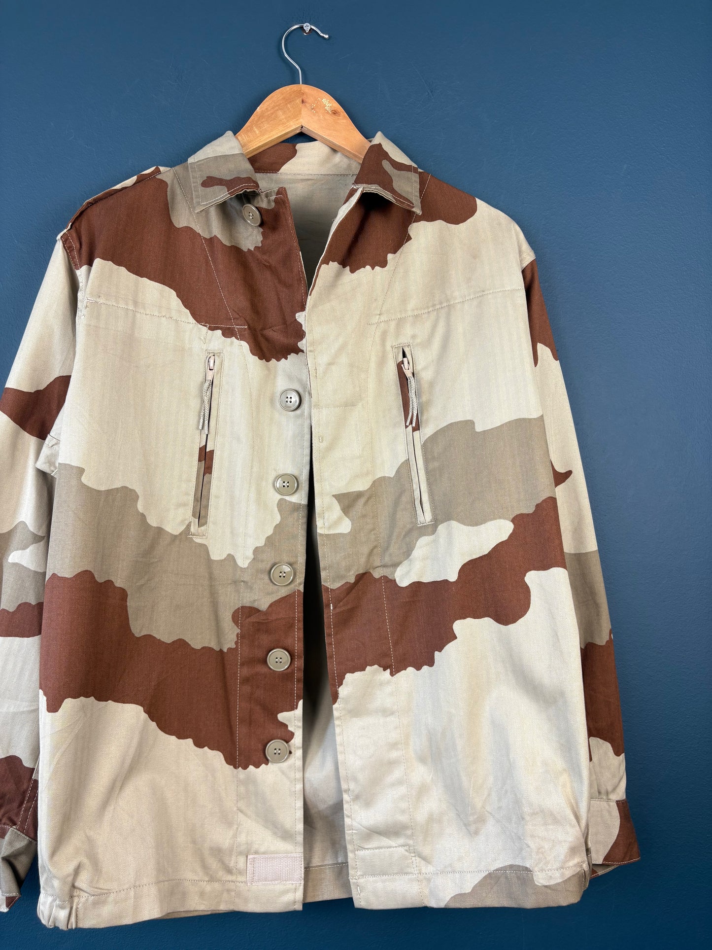 Vintage 90s French Army F2 Camouflage Field Jacket (M)