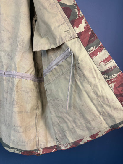 Vintage 90s French Army Lizard Camouflage Field Jacket (XL)