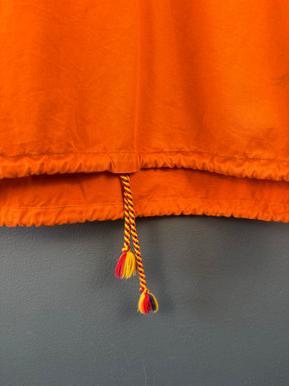 Vintage 80s South American Aztec Orange Smock Jacket (L)