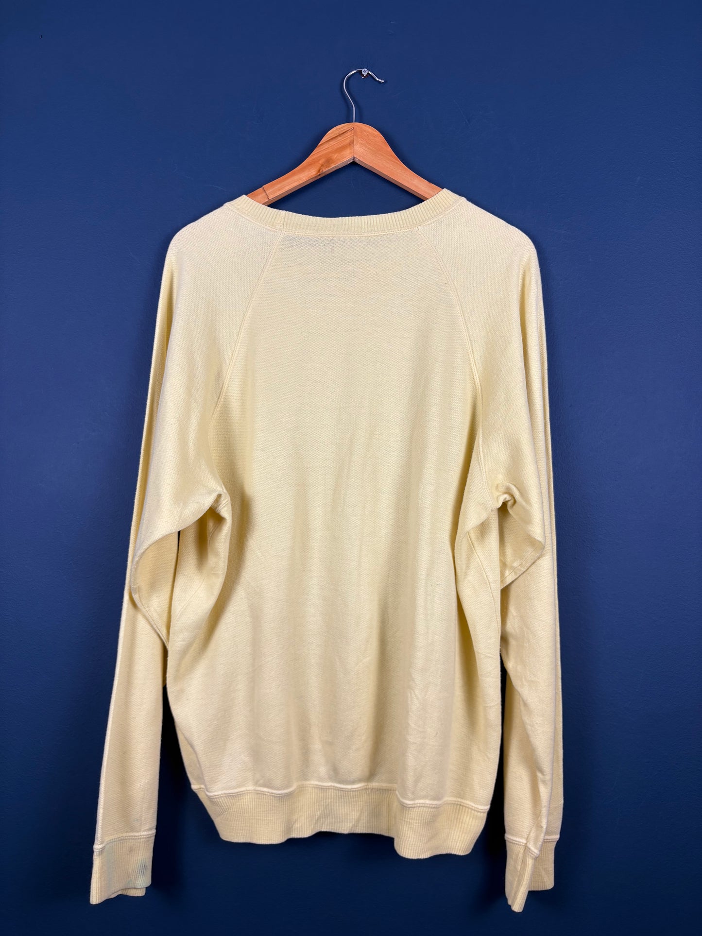 Vintage 90s New York Bronx Henley Graphic Sweatshirt (L)