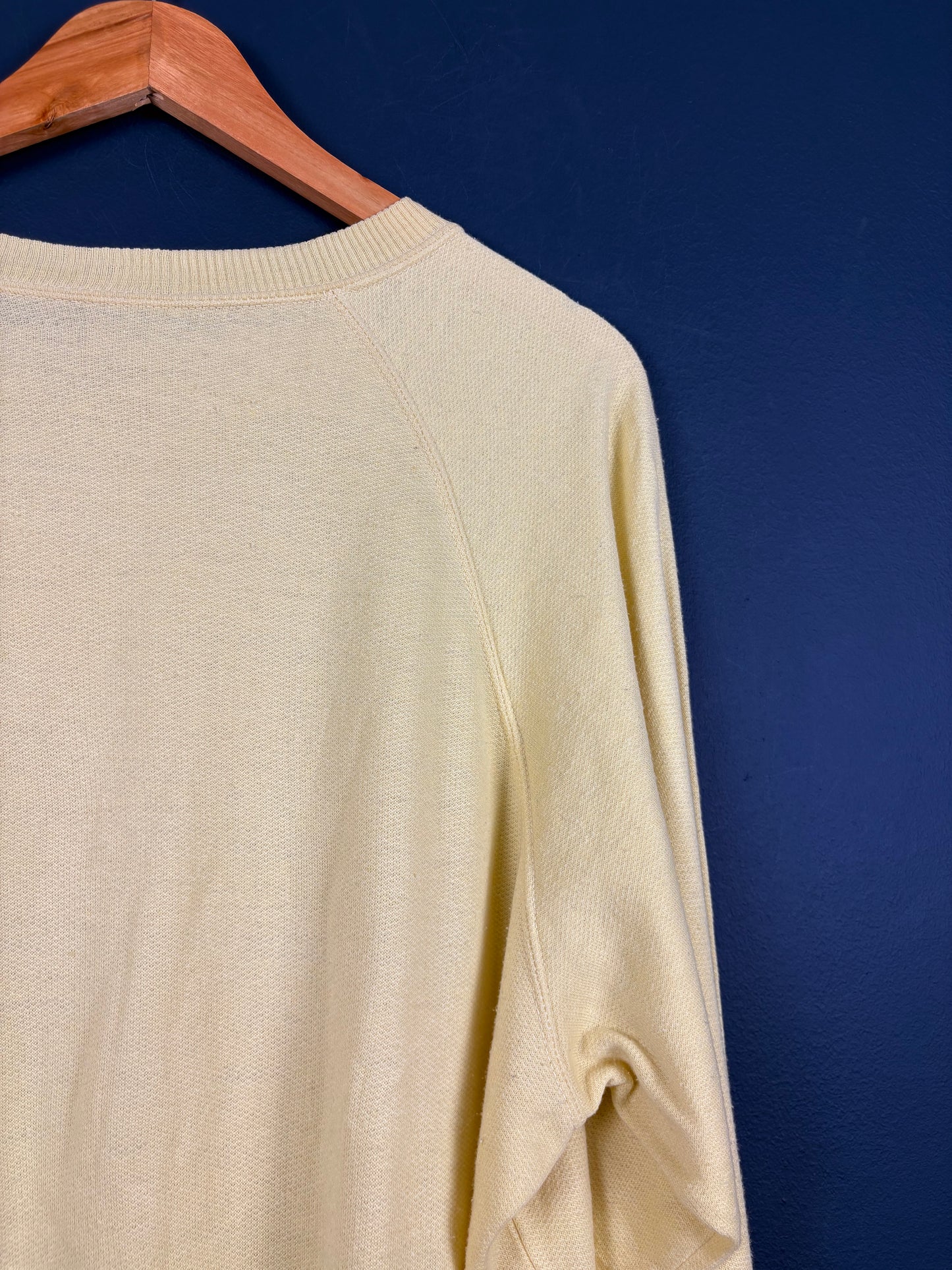 Vintage 90s New York Bronx Henley Graphic Sweatshirt (L)