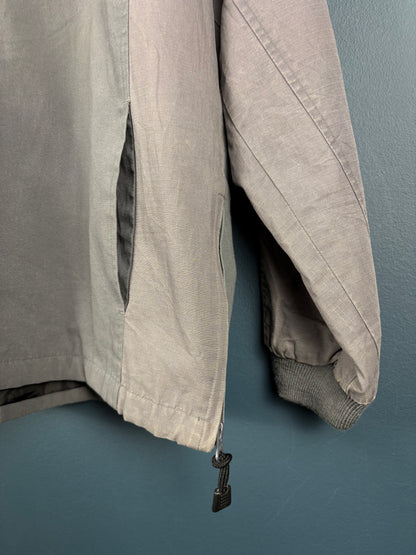 Vintage 90s Quarter Zip Pullover Workwear Jacket (L)