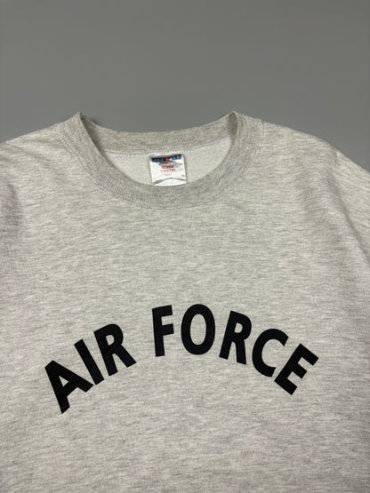 Vintage 1990s US Air Force Heather Grey Sweatshirt (XL)
