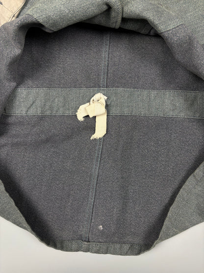 Vintage 1960s Swiss Army 'Salt n Pepper' Chore Jacket (M)