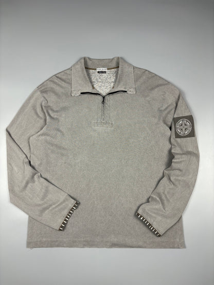 Stone Island 2002 Compass Quarter Zip Pullover (XL)