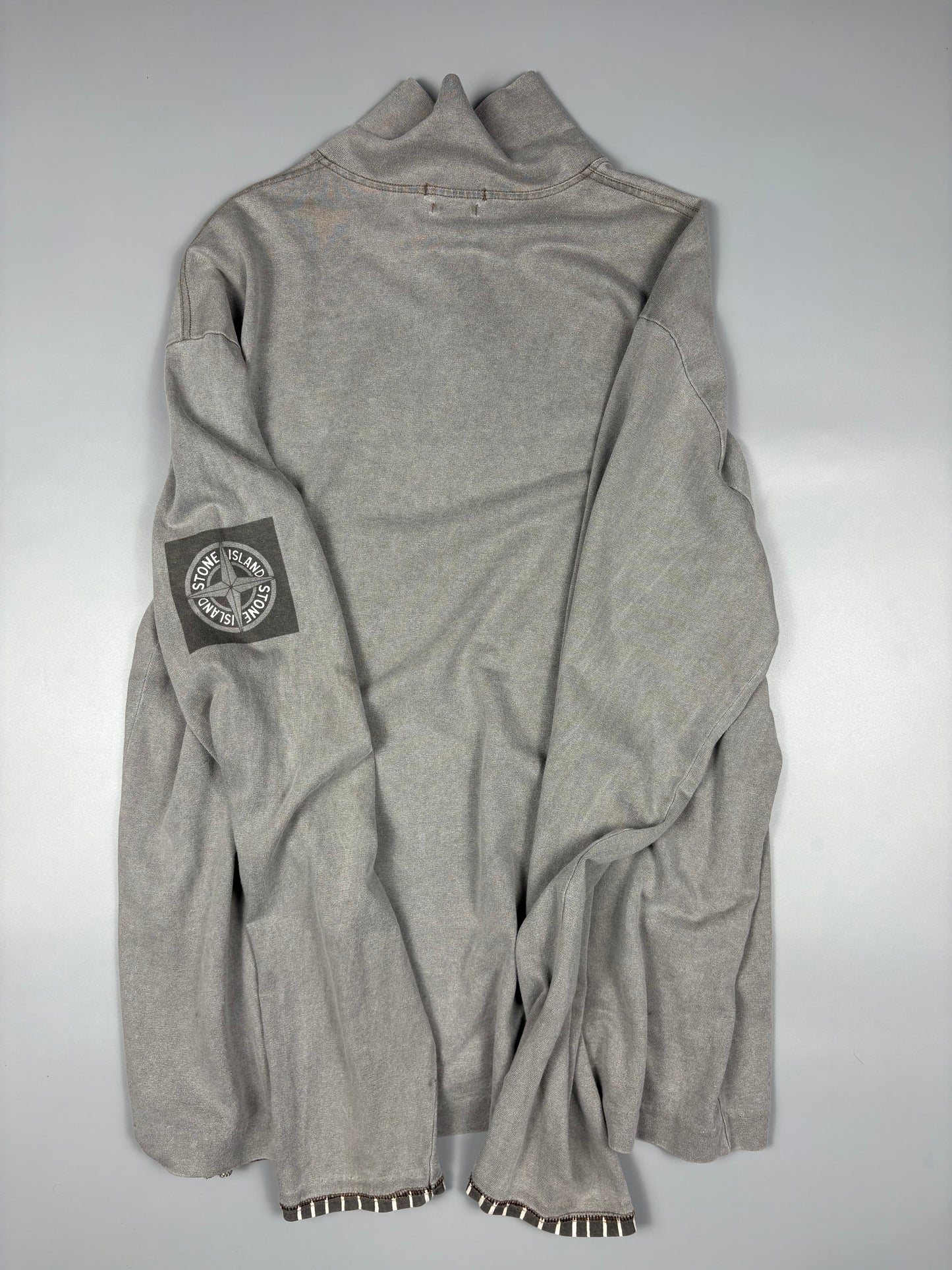 Stone Island 2002 Compass Quarter Zip Pullover (XL)