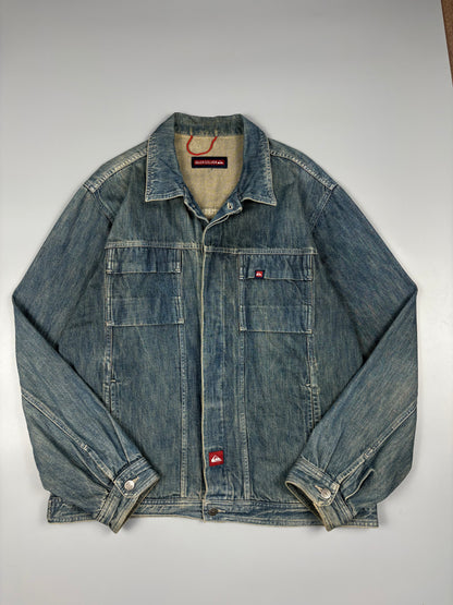 Quiksilver 2000s Dark Denim Jacket (L)