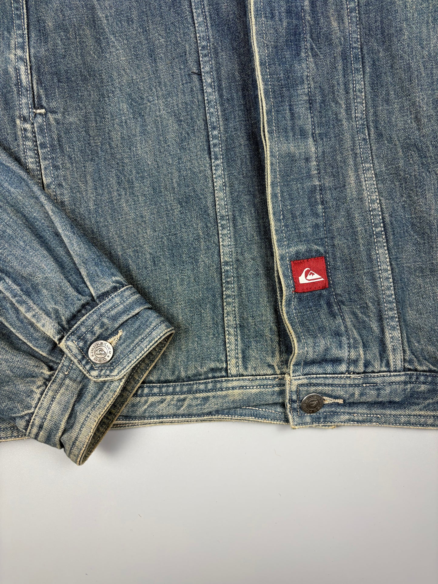 Quiksilver 2000s Dark Denim Jacket (L)