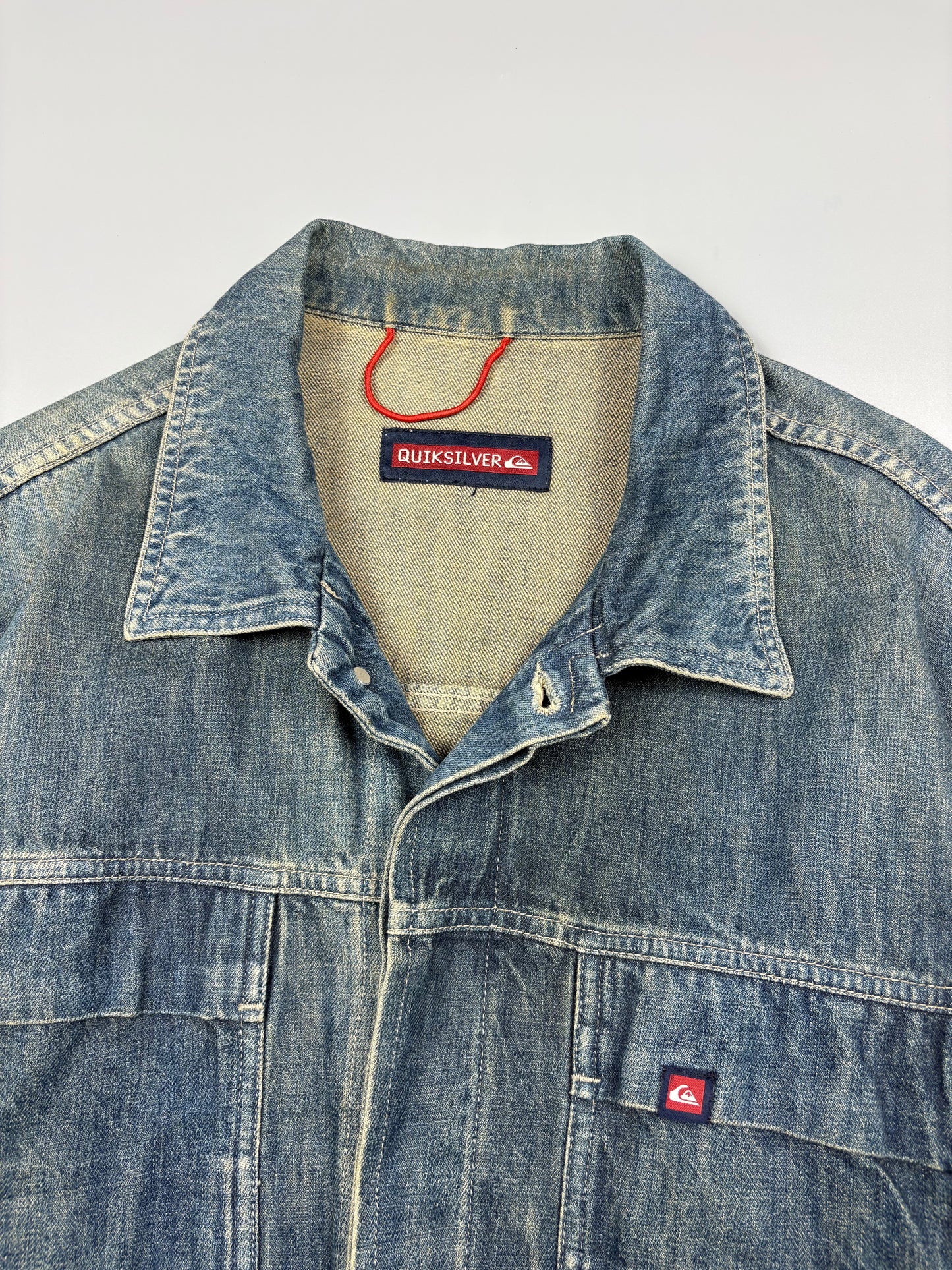 Quiksilver 2000s Dark Denim Jacket (L)