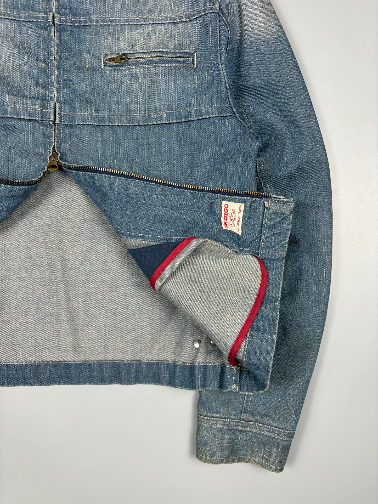 Armani Jeans 2000s Indigo Denim Jacket (S)