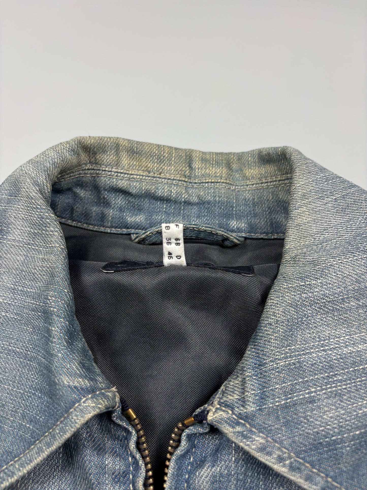 Armani Jeans 2000s Indigo Denim Jacket (S)