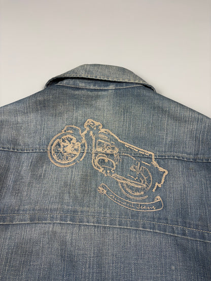 Armani Jeans 2000s Indigo Denim Jacket (S)
