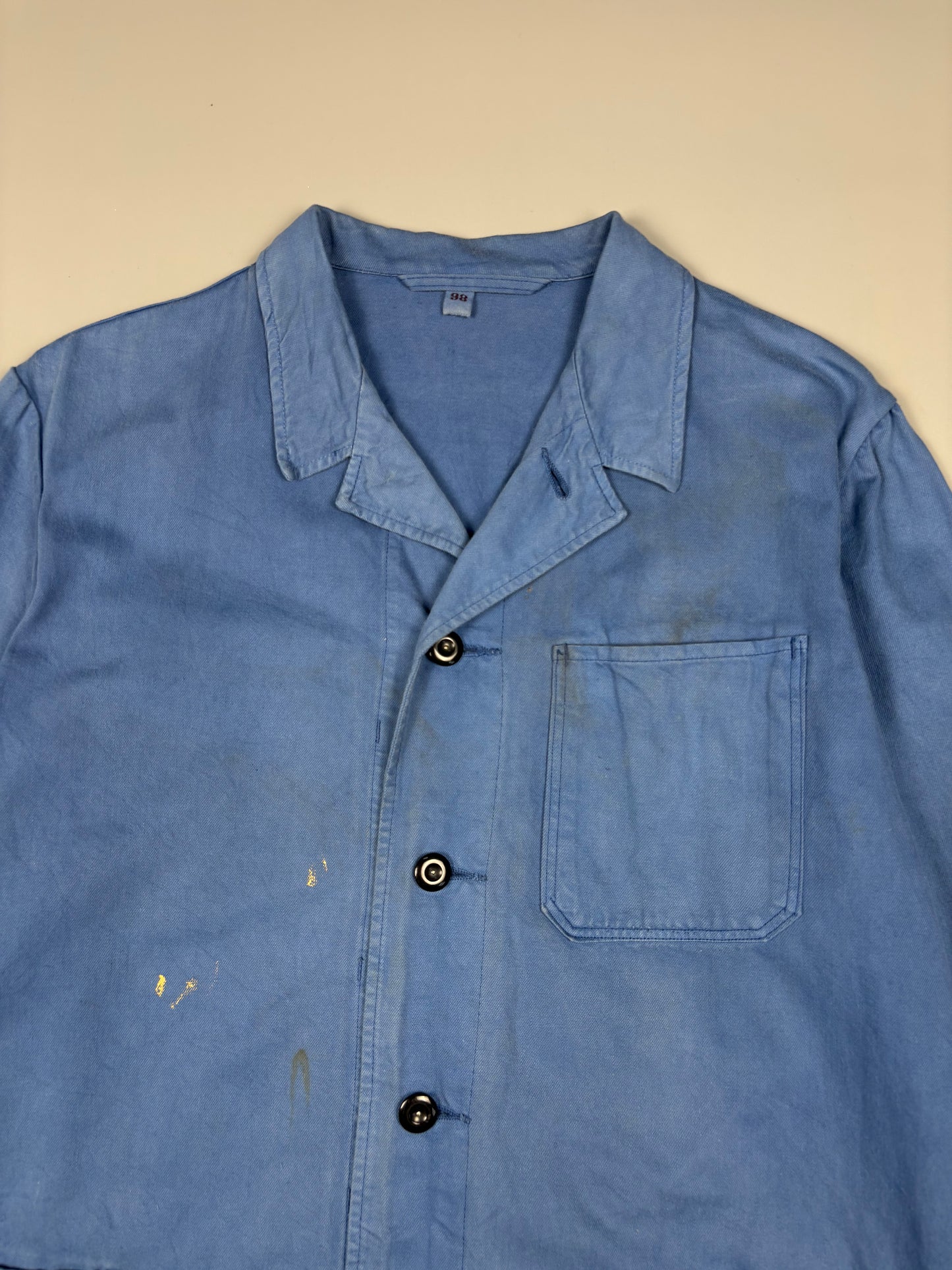 Vintage 1970s French Work Chore Jacket (L)