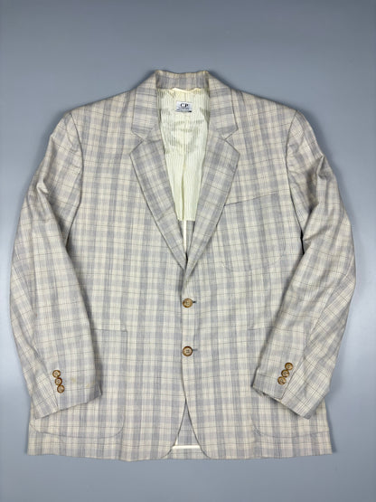 CP Company by Massimo Osti Checkered Grey Blazer (L)