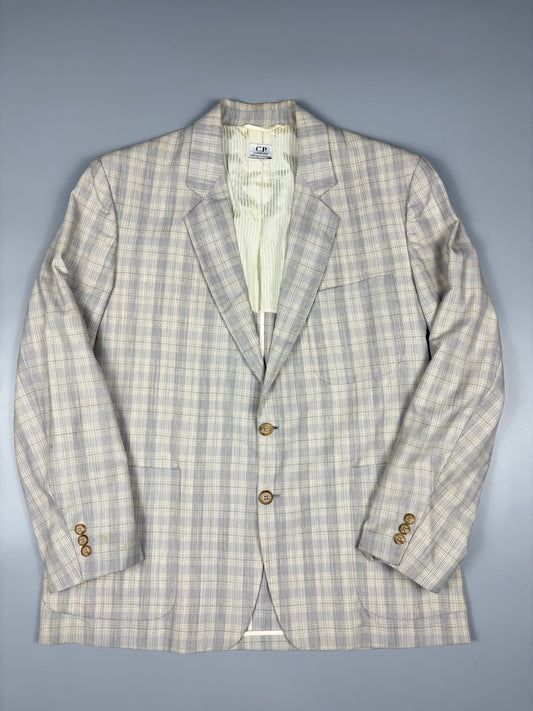 CP Company by Massimo Osti Checkered Grey Blazer (L)
