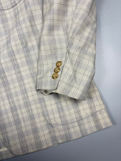 CP Company by Massimo Osti Checkered Grey Blazer (L)