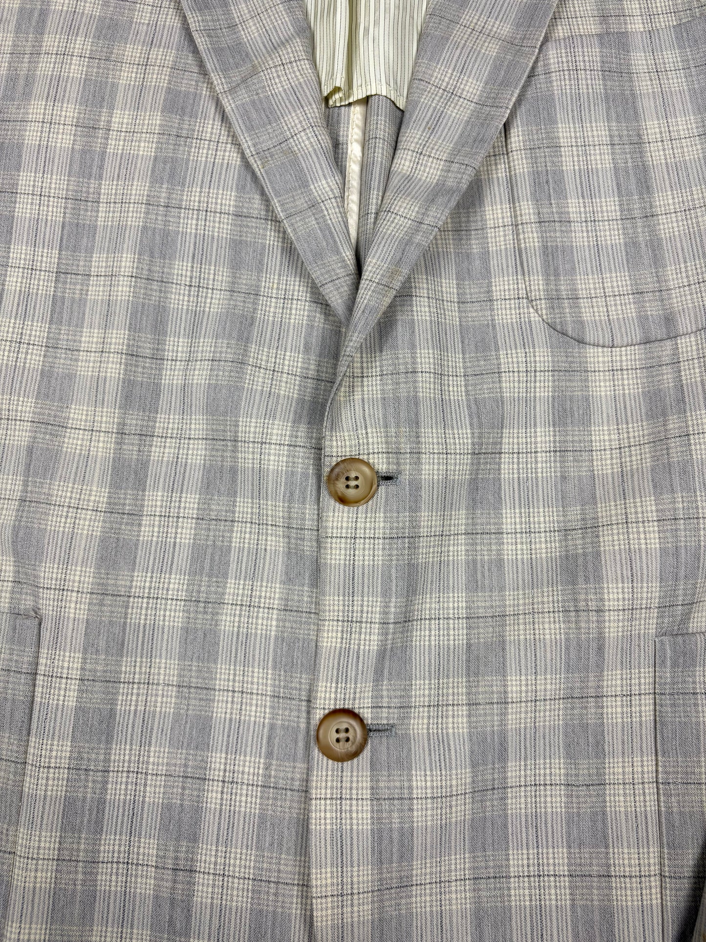 CP Company by Massimo Osti Checkered Grey Blazer (L)