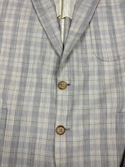 CP Company by Massimo Osti Checkered Grey Blazer (L)