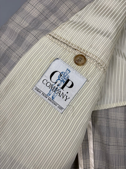 CP Company by Massimo Osti Checkered Grey Blazer (L)