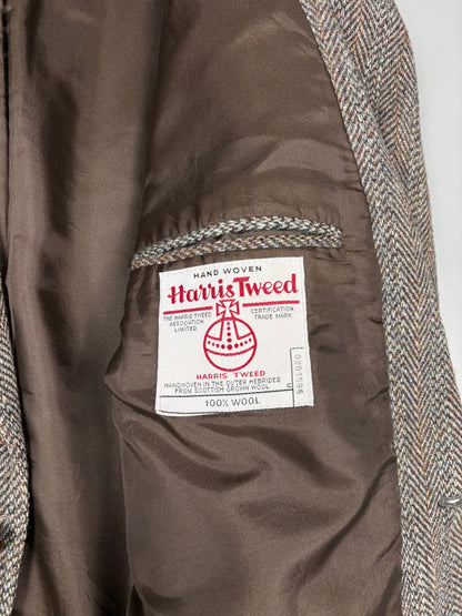 Vintage 1980s Harris Tweed Blazer (L)