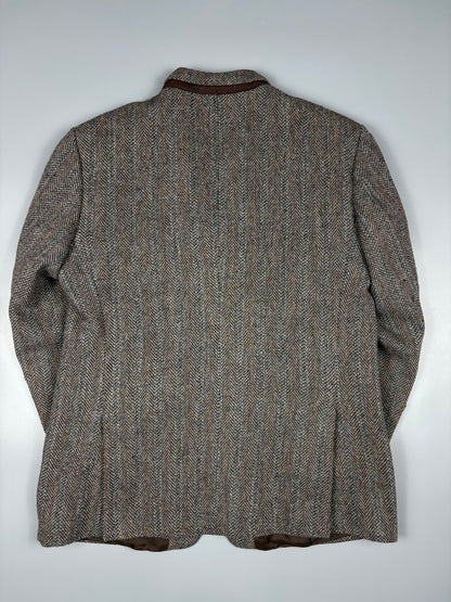Vintage 1980s Harris Tweed Blazer (L)