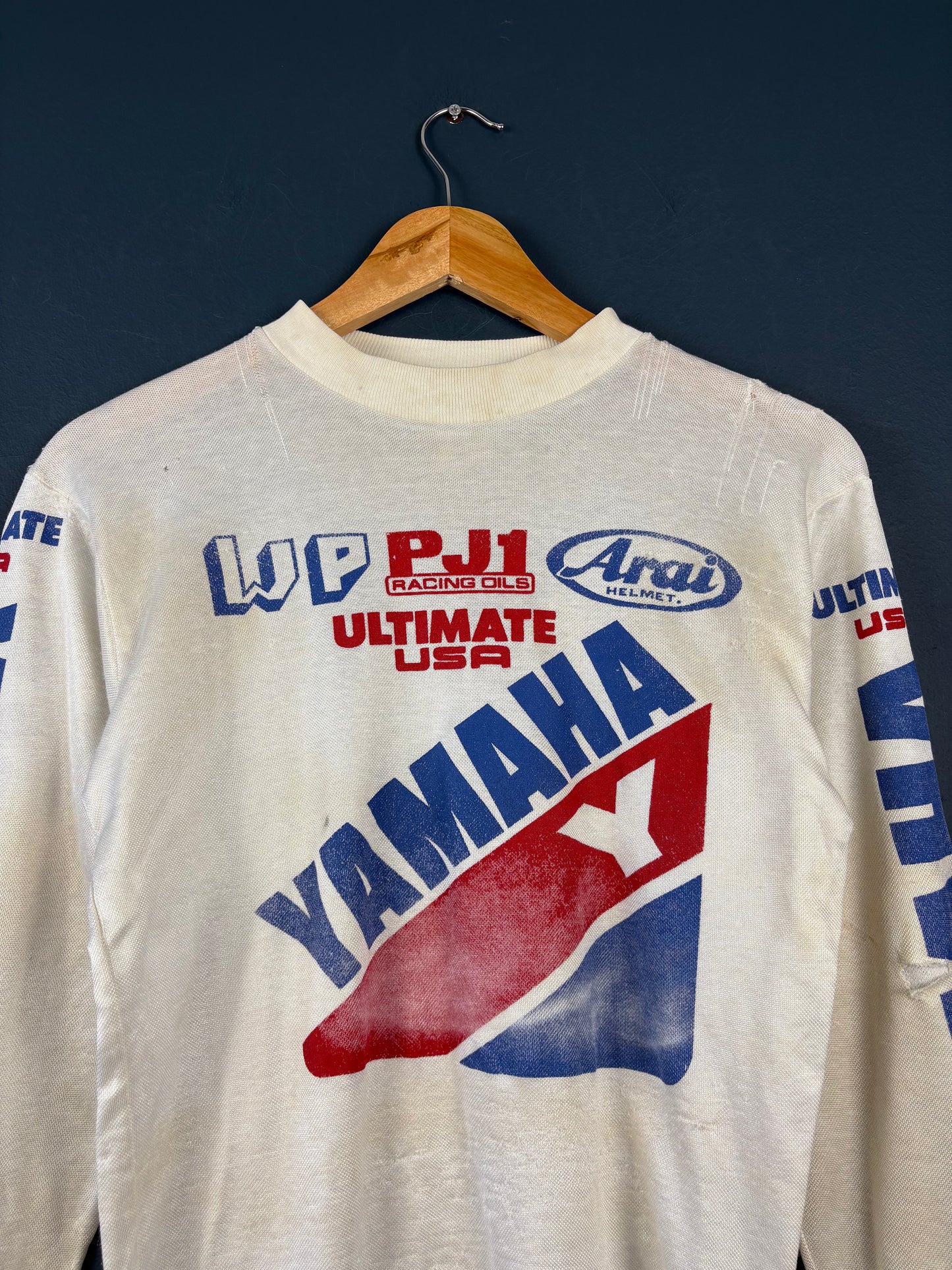 Vintage 1980s Yamaha Motorcross Longsleeve Jersey (S/M)