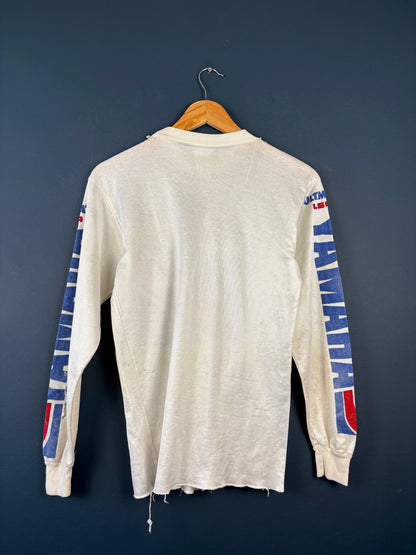 Vintage 1980s Yamaha Motorcross Longsleeve Jersey (S/M)