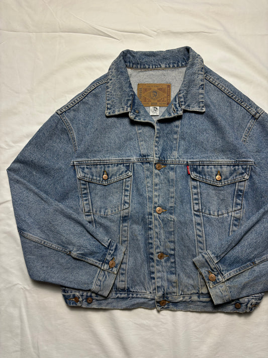 Vintage Diesel Light Wash Denim Jacket (XL)