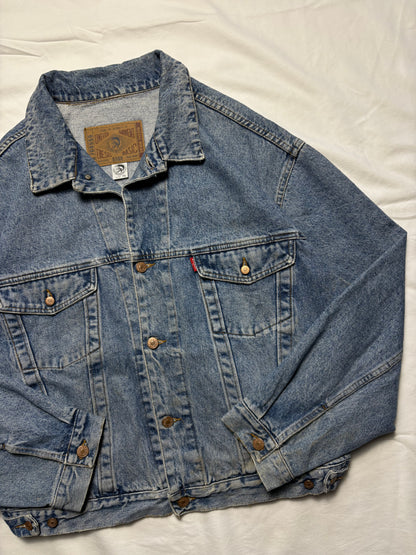 Vintage Diesel Light Wash Denim Jacket (XL)