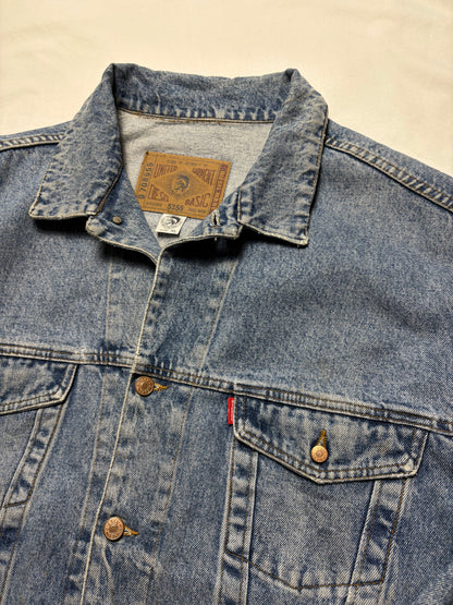 Vintage Diesel Light Wash Denim Jacket (XL)