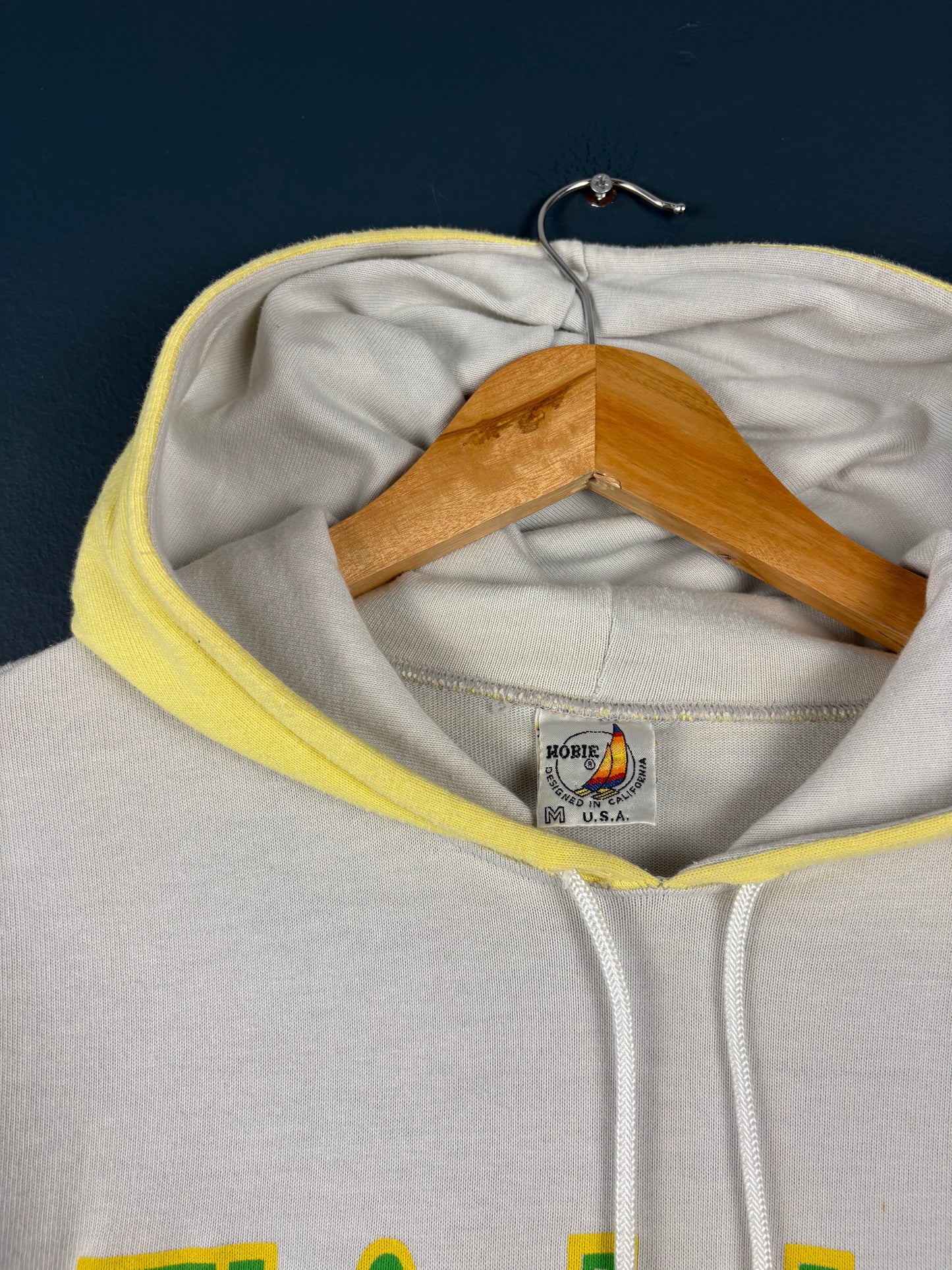 Vintage 90s Hobie Surfwear Short-sleeve Hoodie (M)