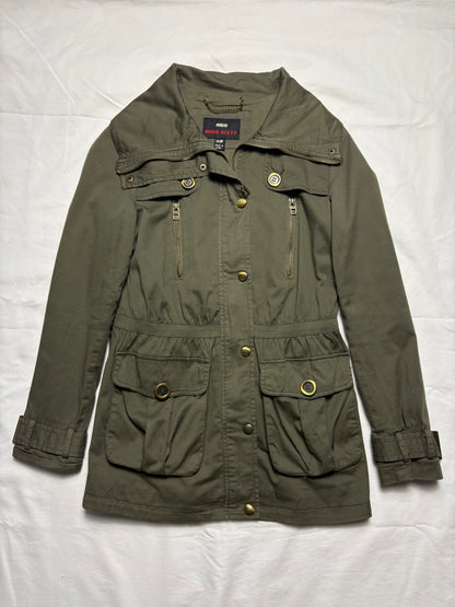 Miss Sixty 2000s Olive Green Over Coat (women's XS)