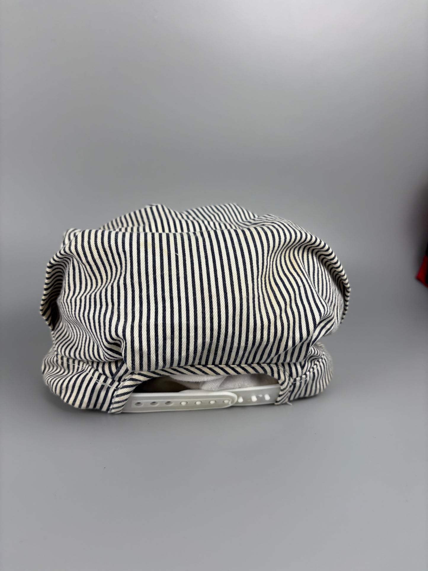 Vintage 1980s Pinstripe Conductor Hat