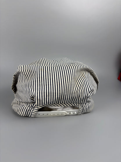 Vintage 1980s Pinstripe Conductor Hat