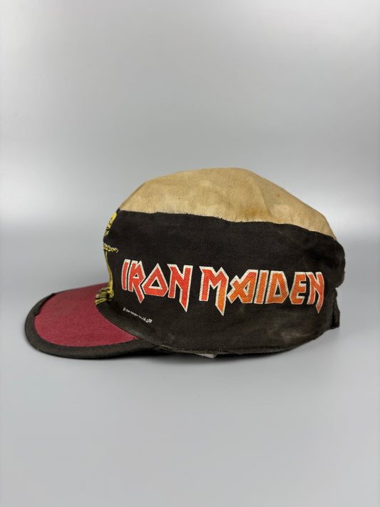 Vintage 1980s Iron Maiden Trapper Hat