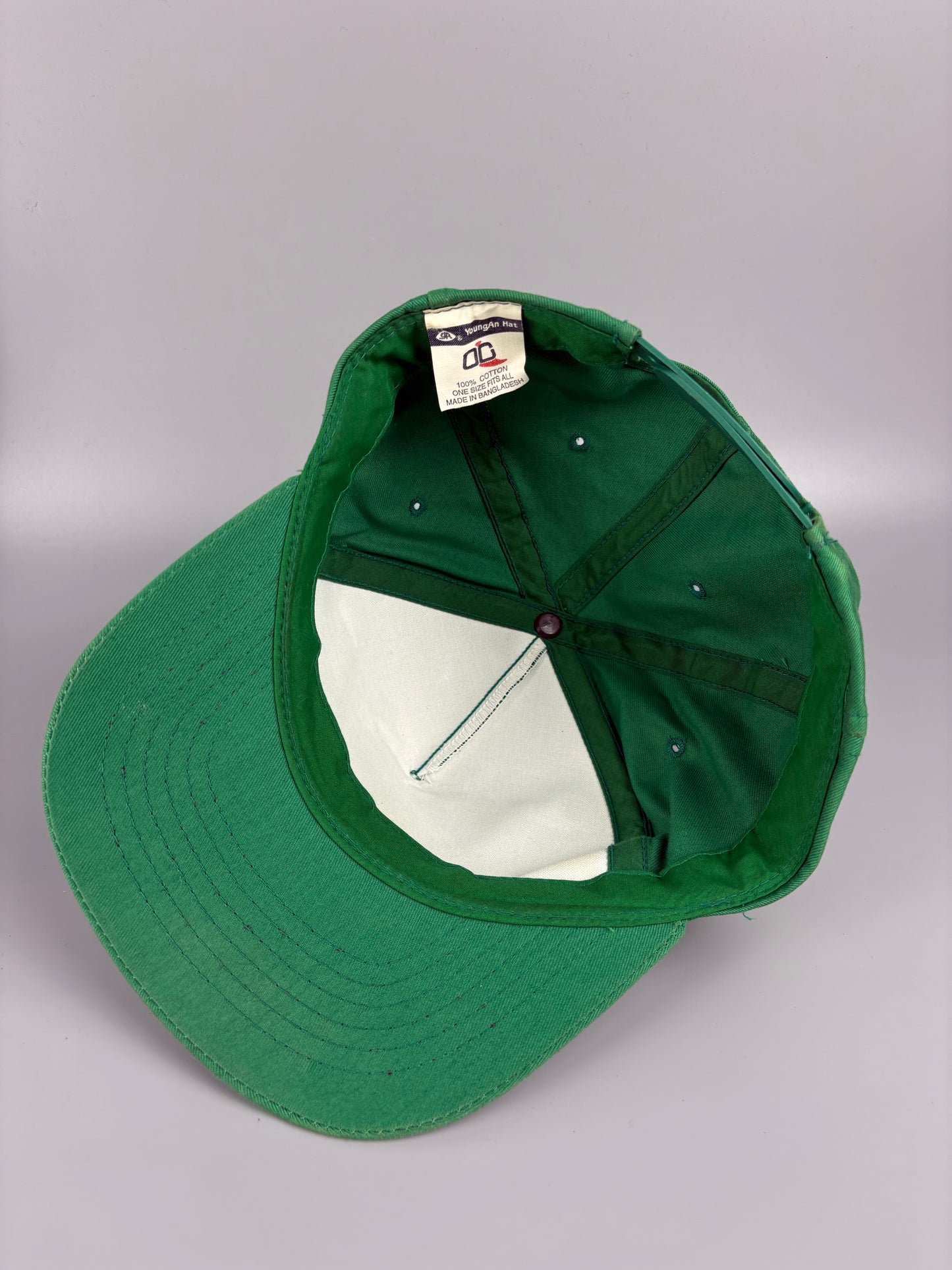 Vintage American Baseball Green Trucker Hat