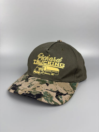 Vintage Camo + Khaki Trucker Hat