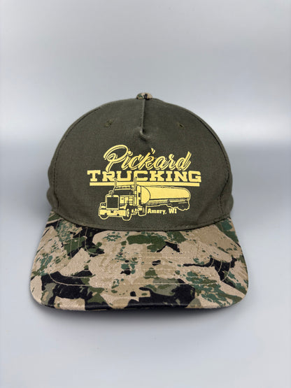 Vintage Camo + Khaki Trucker Hat
