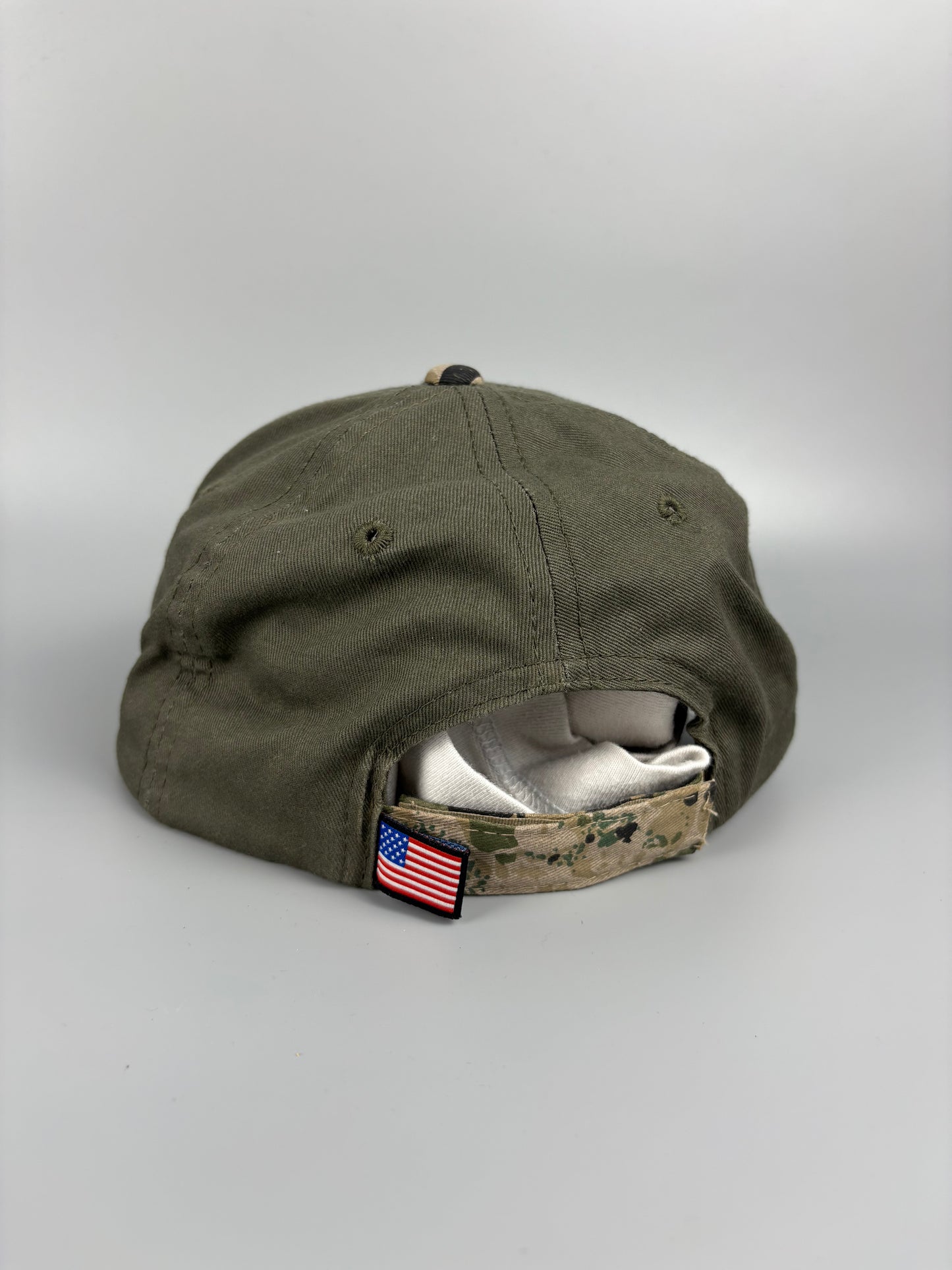 Vintage Camo + Khaki Trucker Hat