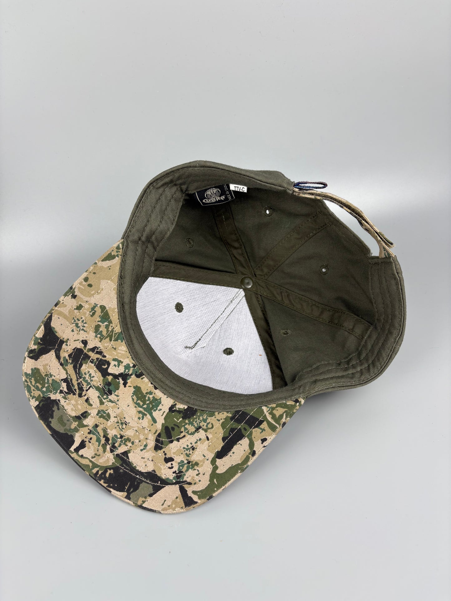 Vintage Camo + Khaki Trucker Hat