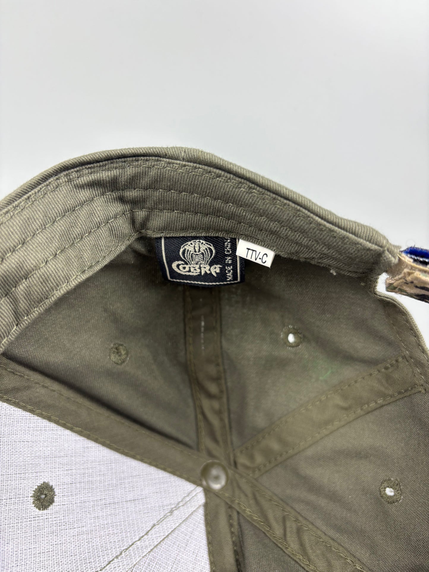 Vintage Camo + Khaki Trucker Hat