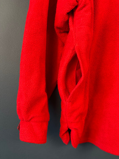 Vintage 90s Marlboro Reversible Checkered Fleece Jumper (L)