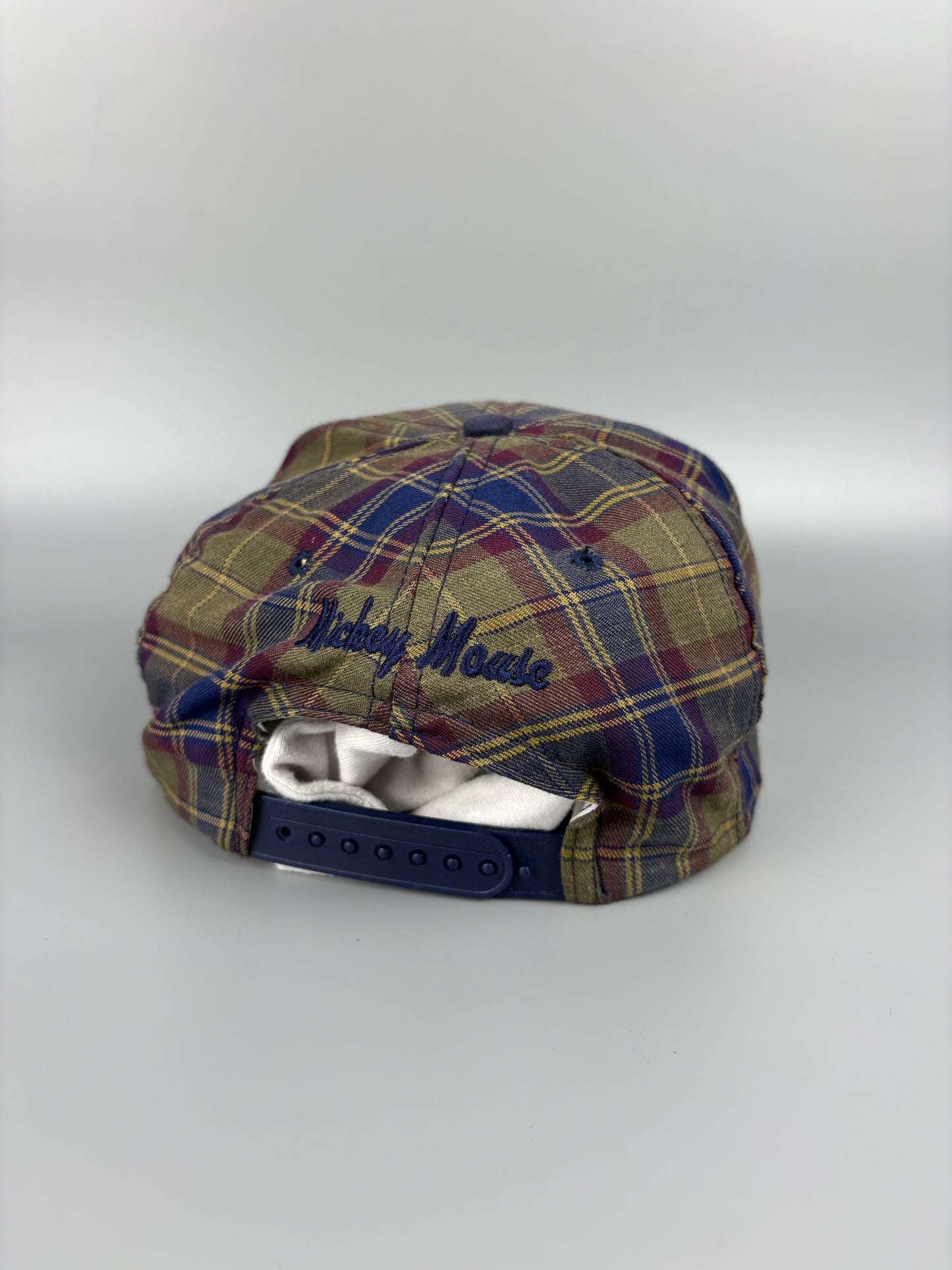 Vintage Disney Plaid Trucker Hat