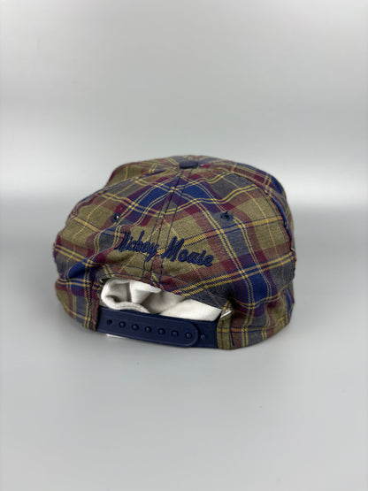 Vintage Disney Plaid Trucker Hat
