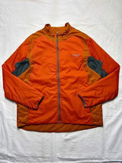 Nike Undercover 2011 Zip Up Solid Orange Insulated Jacket (3XL)